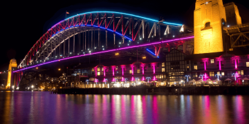 Harbour Bridge - Vivid Sydney