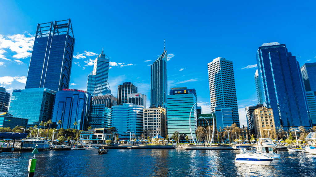 Urban Landscape of Perth Australia