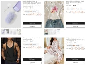 Shein Free trial center.