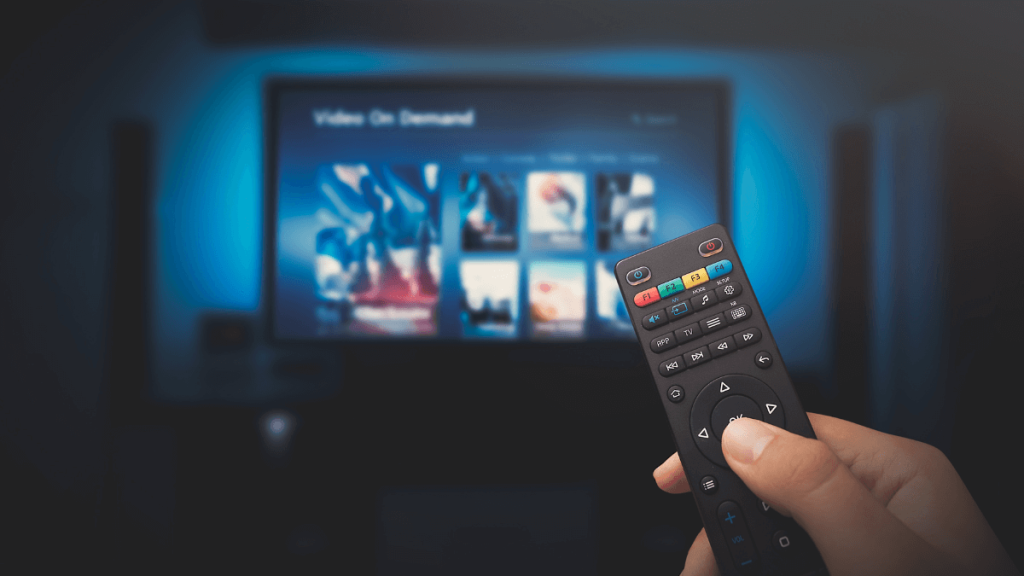 Person Watching tv